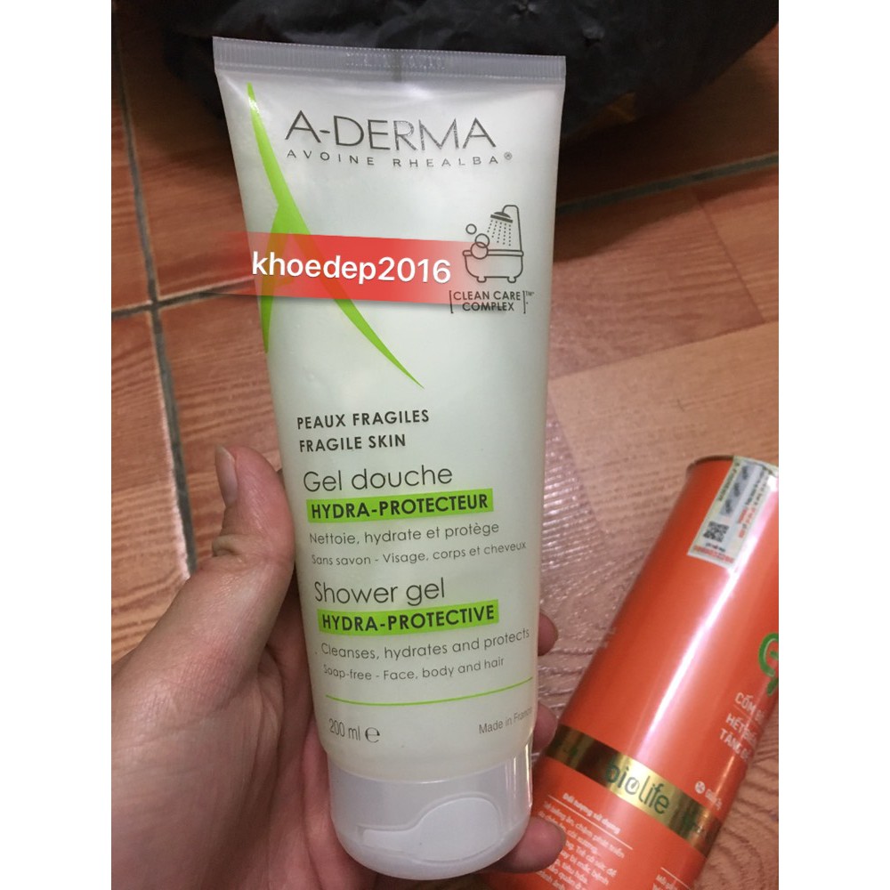 Gel rửa mặt tắm gội dịu nhẹ Aderma 200ml cam kết hàng đúng mô tả chất lượng đảm bảo an toàn đến sức khỏe người sử dụng đa dạng mẫu mã