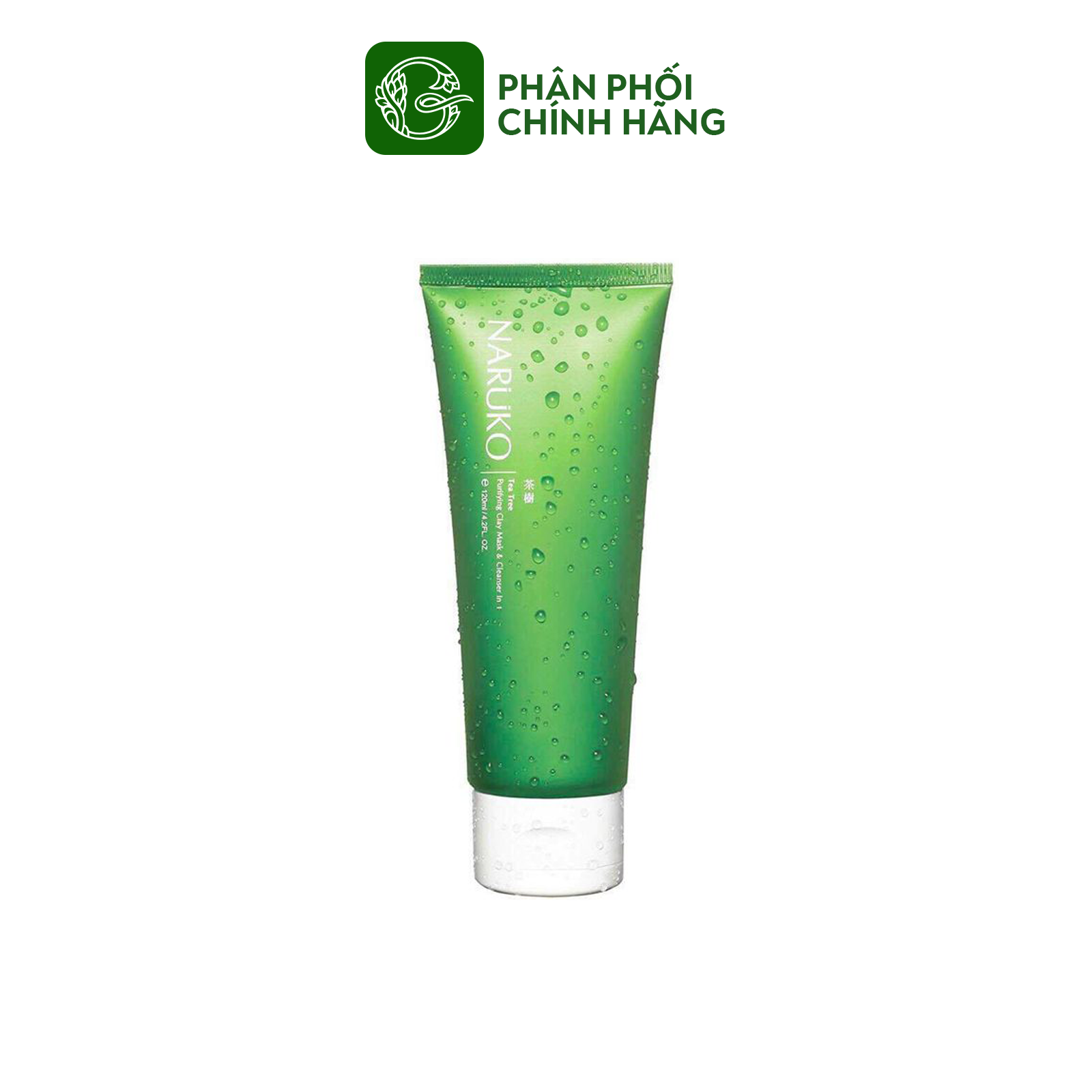 Bản Đài- Sữa Rửa Mặt Naruko Tea Tree Purifying Clay Mask-Cleanser In1 120gr [ Beauty Garden ]