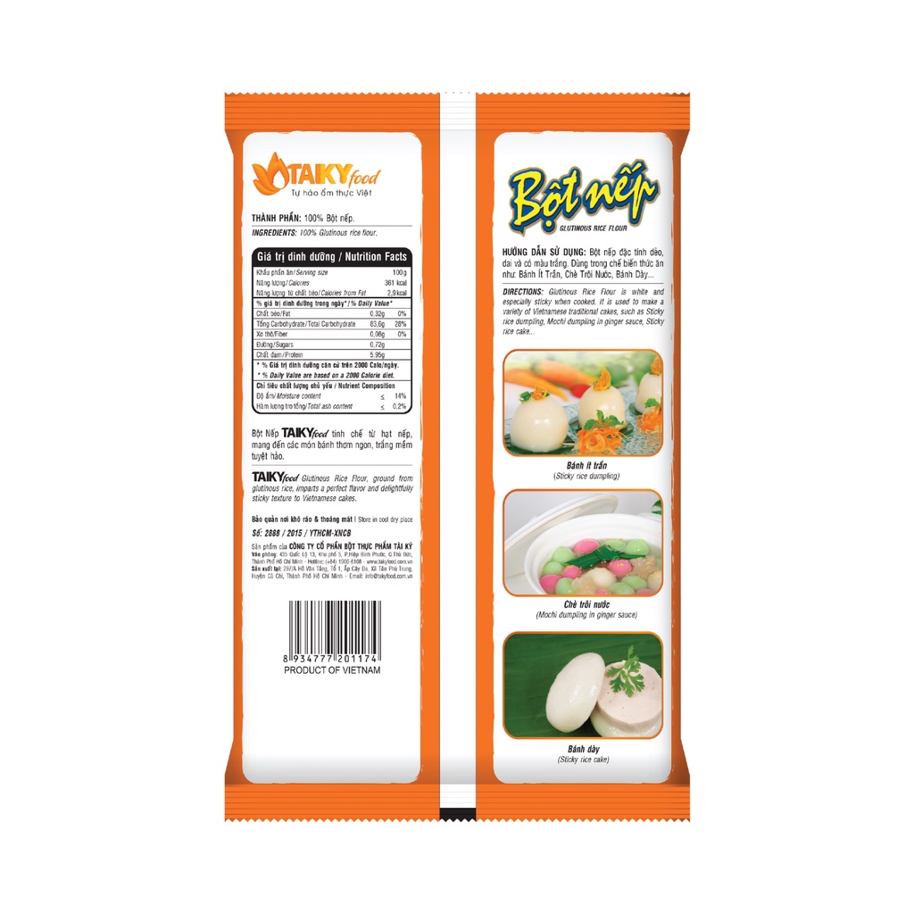 Bột Nếp Tài Ký 400g