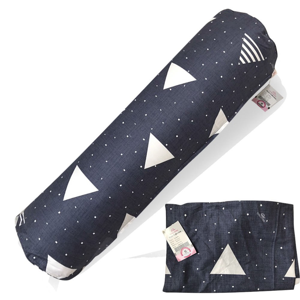 [CHÍNH HÃNG] Vỏ Gối Ôm Sông Hồng Basic Siêu Bền- 100% Cotton- 38x100cm