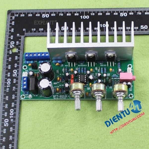 TDA2050 + TDA2030 2.1 3 KÊNH SUBWOOFER AMPLIFIER
