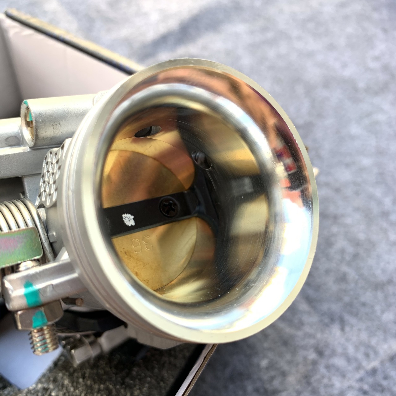 [HCM]Họng xăng độ Pô xăng lửa Satria Raider TA Racing 34mm
