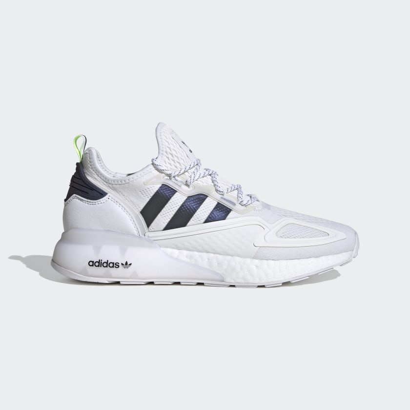 Giày Adidas Zx2K trắng kem