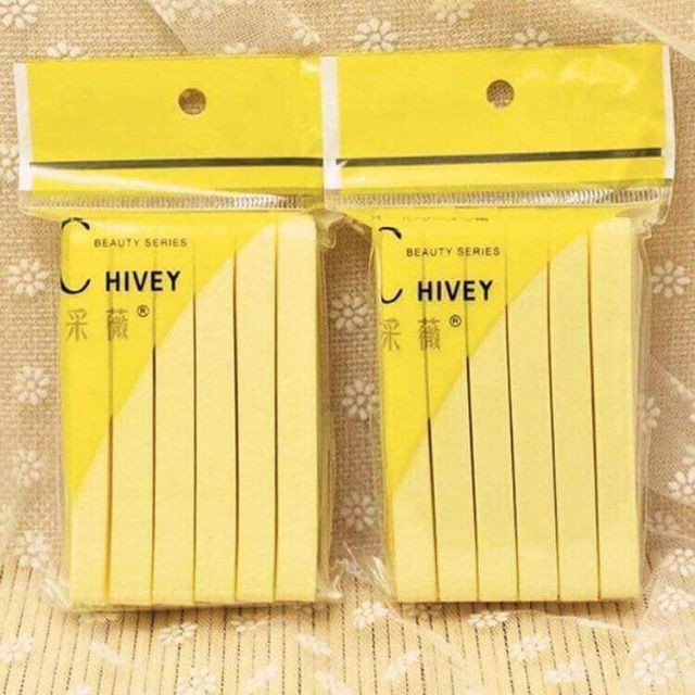 Bọt biển - Bông nở rửa mặt Chivey - 12 miếng