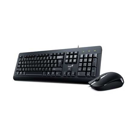 Bộ bàn phím, chuột có dây Genius KM-160 USB