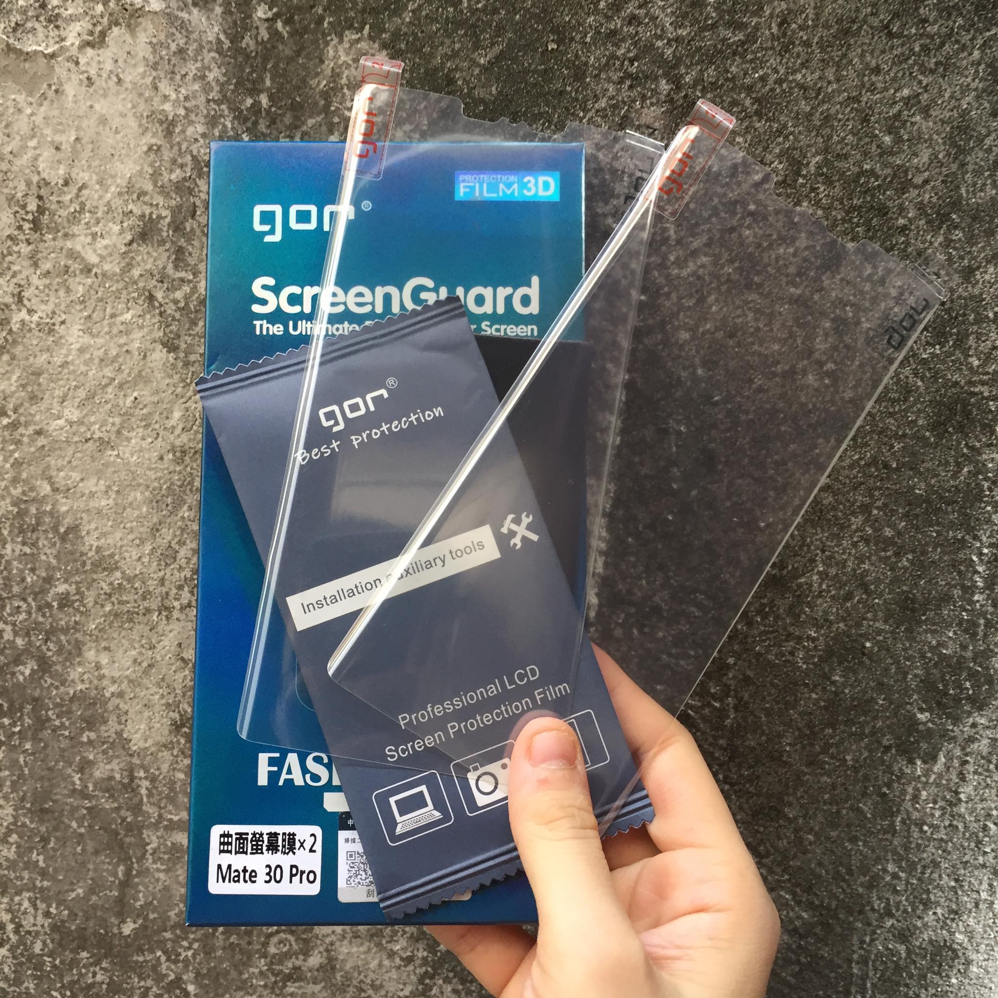 Bộ 2 miếng dán dẻo Gor cho Huawei Mate 30 Pro (2 Miếng Mặt Trước)