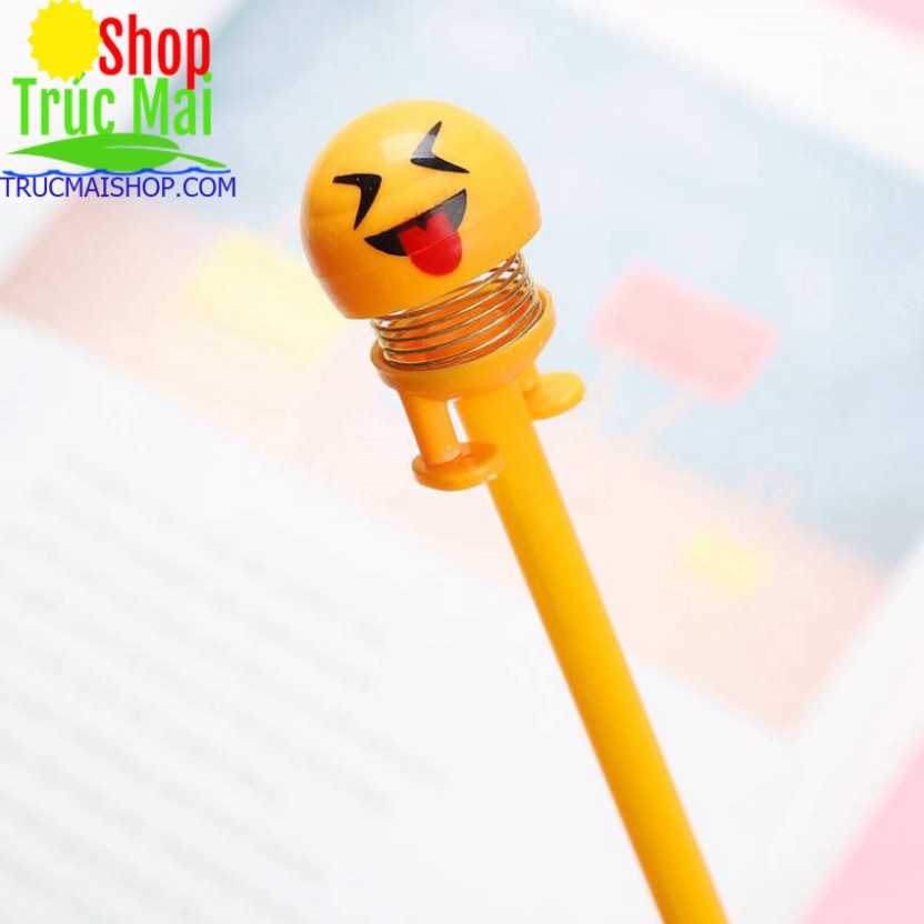 Bút Lò Xo Thú Nhún Emoji