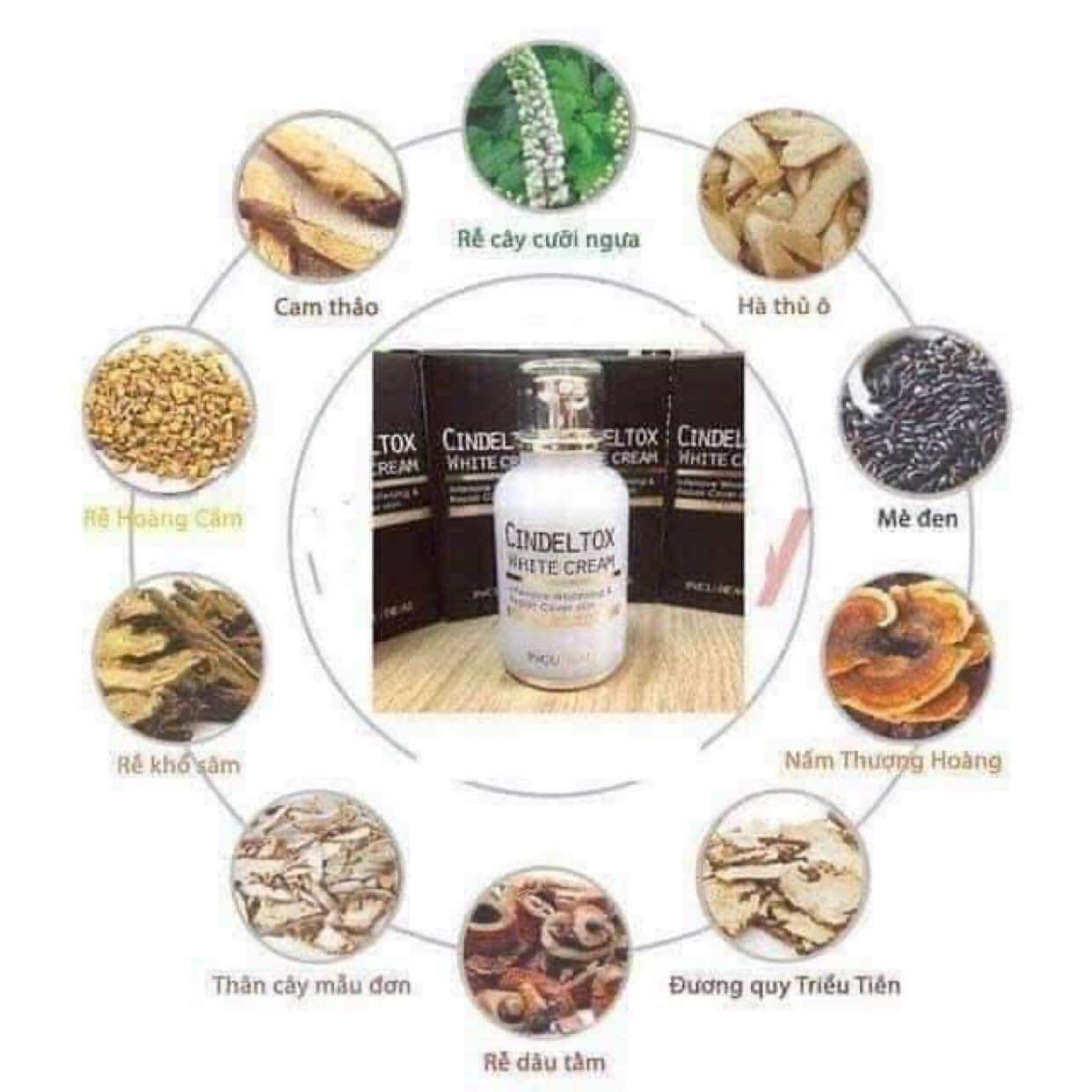 Kem truyền trắng Cindeltox