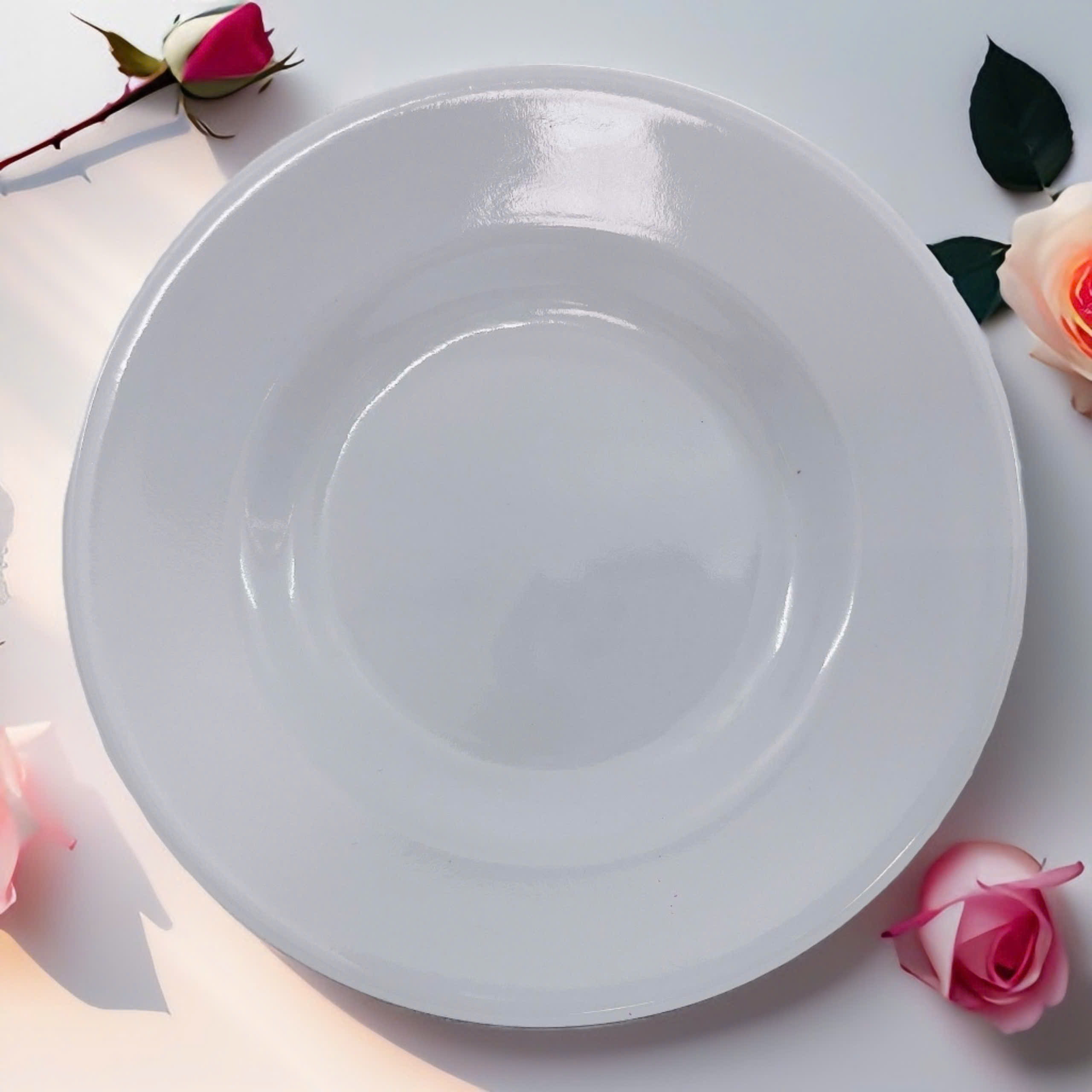 Dĩa 7 Cạn Trơn Melamine 2207 ( 18cm x 18cm )