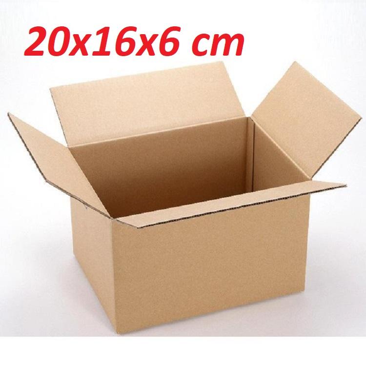 [HCM]Bộ 60 Thùng Carton 20x16x6 cm