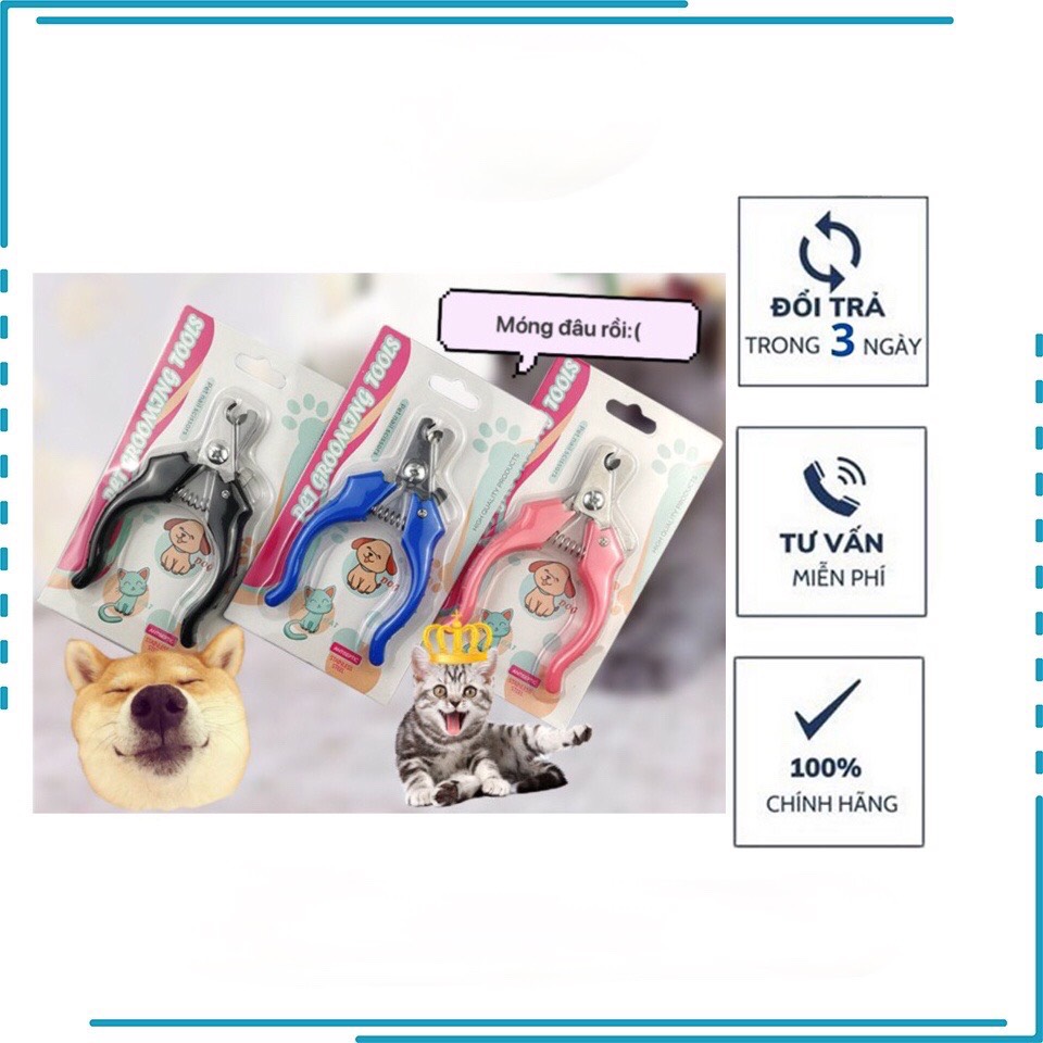 KÌM CẮT MÓNG CHÓ MÈO-GROOMING TOOL!!