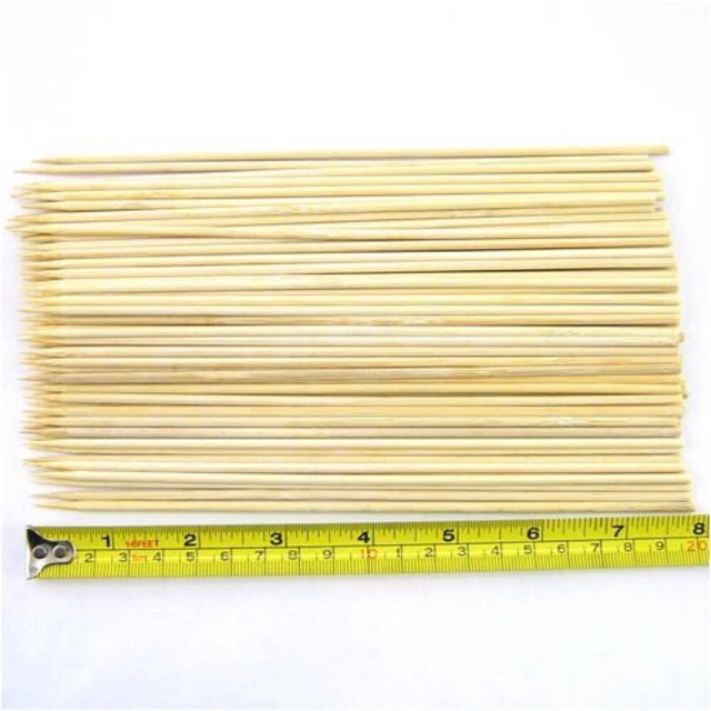 (Bán Sỉ) - 500G Que,Tăm Xiên Thịt Nướng Dài 15Cm