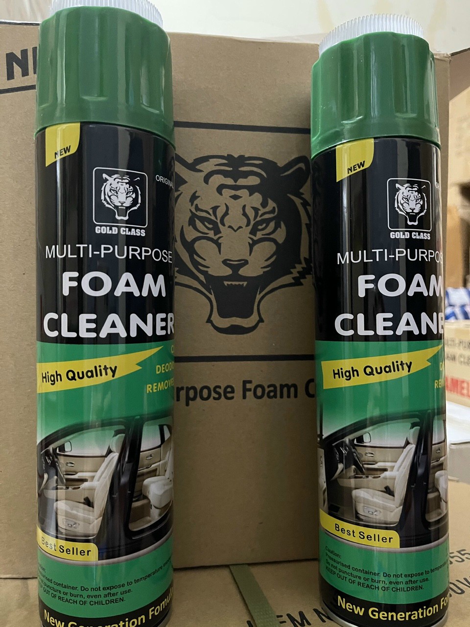 Xịt tẩy, vệ sinh nội thất ô tô Foam Cleaner-- Bọt hổ, bọt lạc đà Camel
