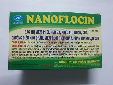 5 lọ NANOFLOCIN CHO gà đá