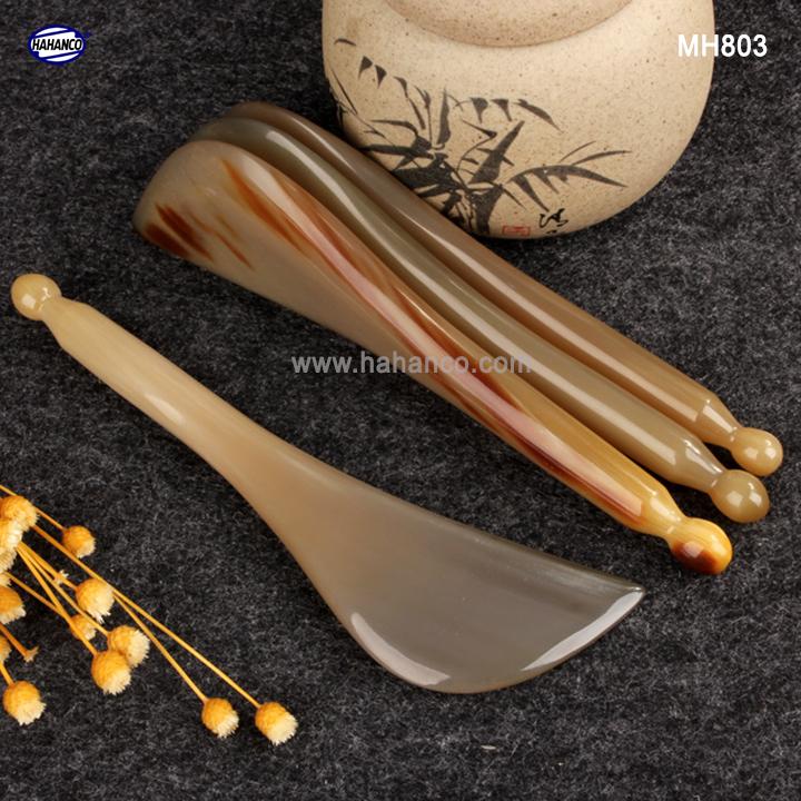 Dụng cụ làm đẹp da bằng sừng/ massage mặt đánh bay mọi nếp nhăn trên da mặt, giúp lưu thông máu - MH803 - HAHANCO