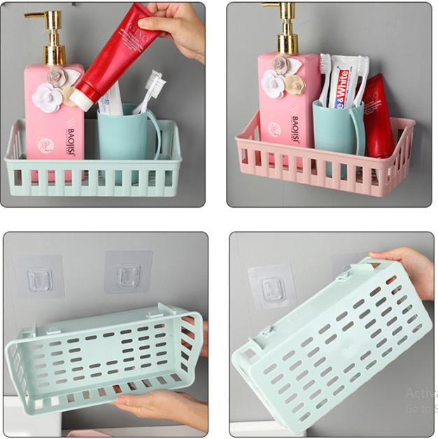 kệ để đồ hút chân không phòng tắm, nhà bếp