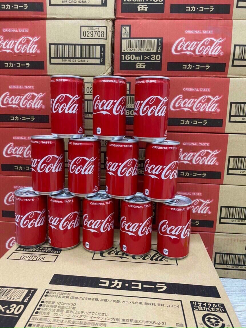 combo 6 lon coca NHẬT 160ml
