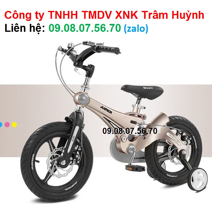 Xe đạp trẻ em Jianer J9 cao cấp (4 màu) 16 inch