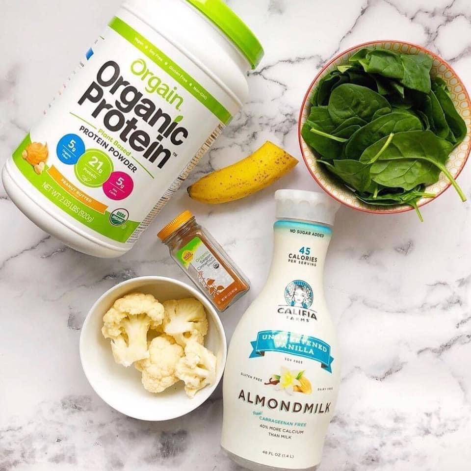 Bột Đạm Hữu Cơ Protein Organic Orgain vị VANILLA