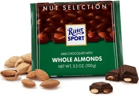 Socola Ritter Sport Nut 100gr (đủ vị)