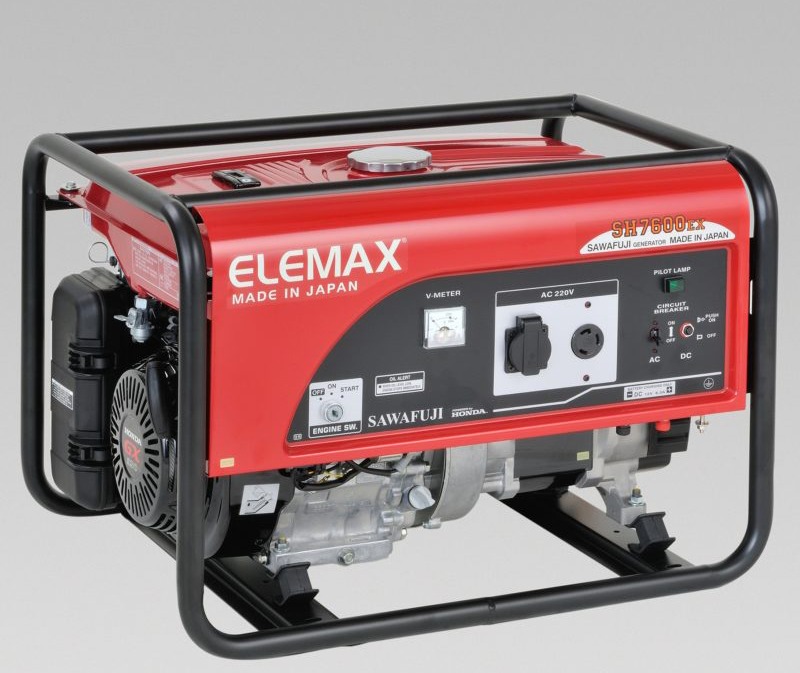 Máy Phát Điện Chạy Xăng 6.5KVA Elemax SH7600EXS