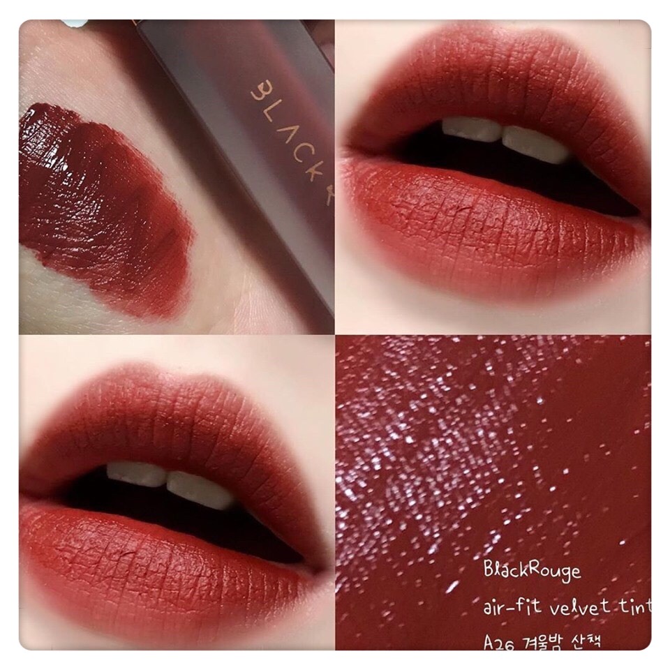 (Sẵn) Son Kem Lì Black Rouge A26