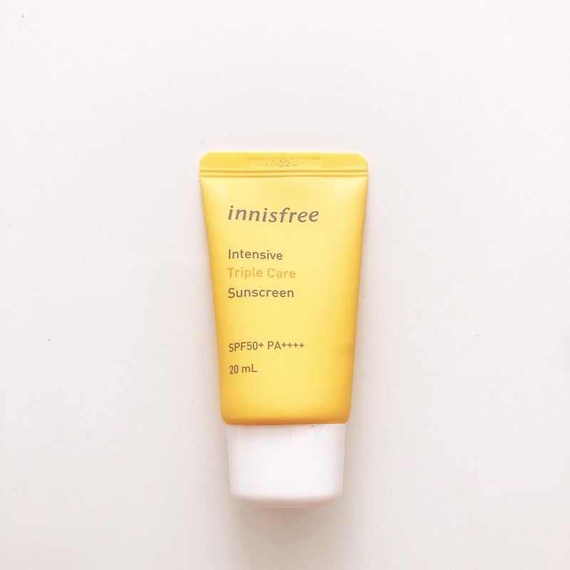 Kem chống nắng Innisfree Perfect UV Protection Cream Triple Care SPF50+PA+++ minisize 20ml