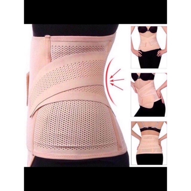 Gen định hình, đai nịt bụng sau sinh 2 lớp chống cuộn tốt - GEN2