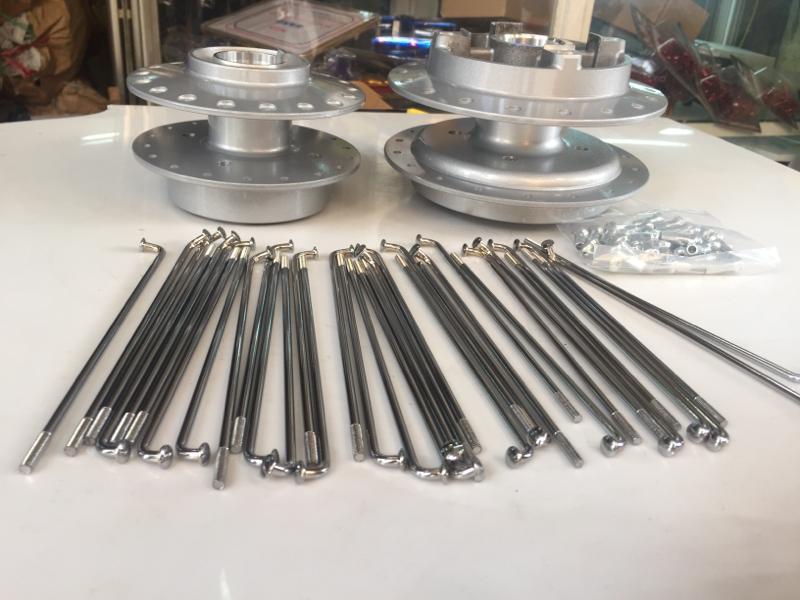 đùm exciter 135 full căm 2 bánh