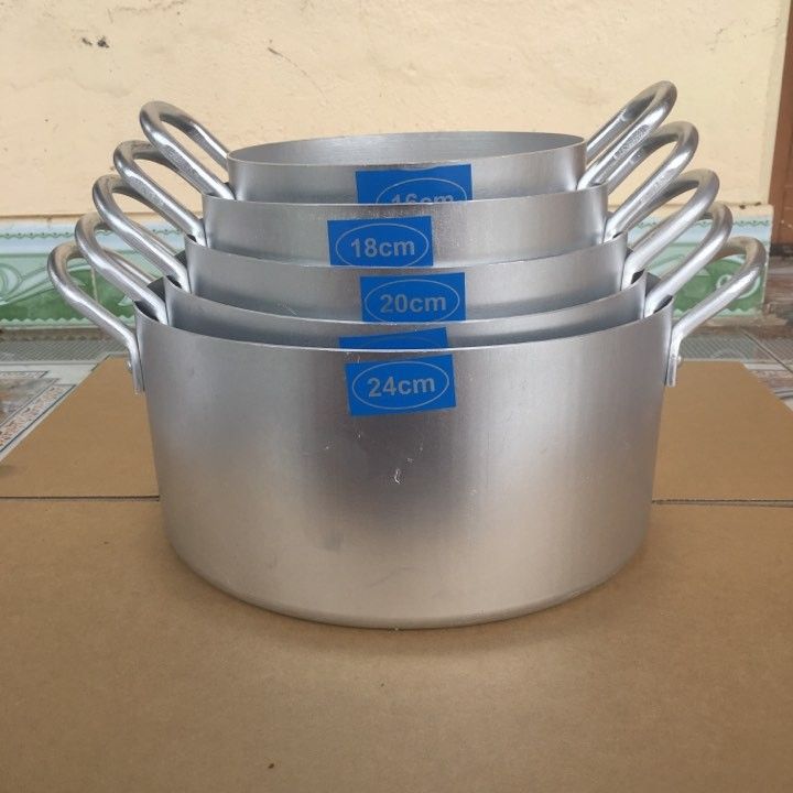 combo bộ 5 nồi nhôm cao cấp