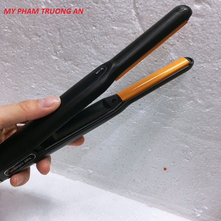 High-End Men's Hair Straightener with Ceramic Plate