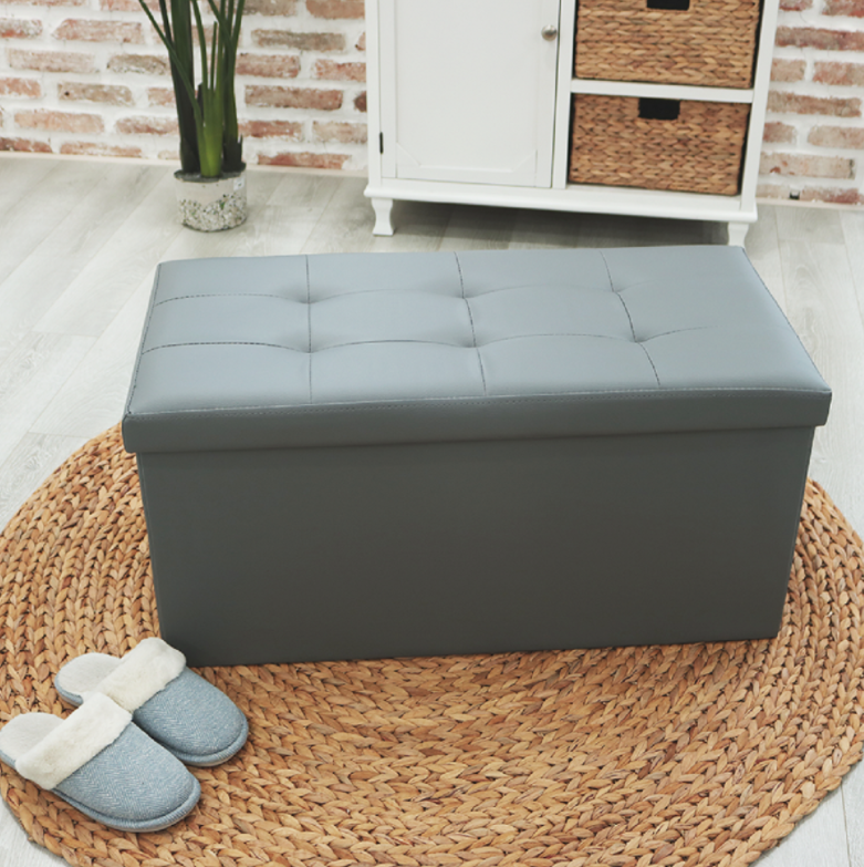 [LOẠI GHẾ GẤP GỌN - CHẤT XỊN] Ghế hộp gấp gọn tiện dụng 39X70X40cm chọn VUÔNG/DÀI/TRÒN - Ghế kiêm hộp đựng đồ miDoctor