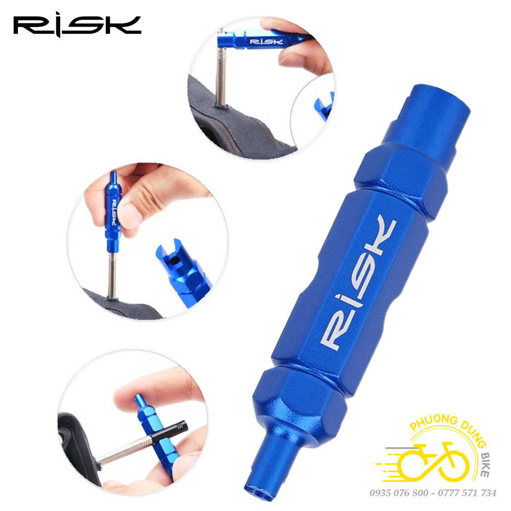 Dụng cụ tháo lõi van RISK - Lõi van xe đạp xe máy