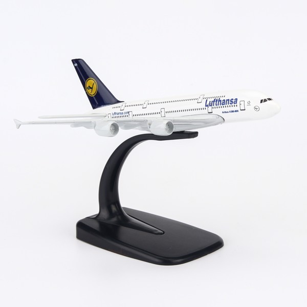 Mô hình máy bay Lufthansa Airbus A380 16cm Everfly