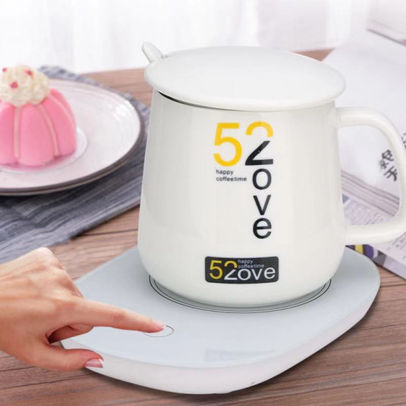 Bộ cốc hâm nóng cafe kèm đế đện thiết kế hiện đại, gọn nhẹ,dùng để hâm sữa, cà phê, pha trà
