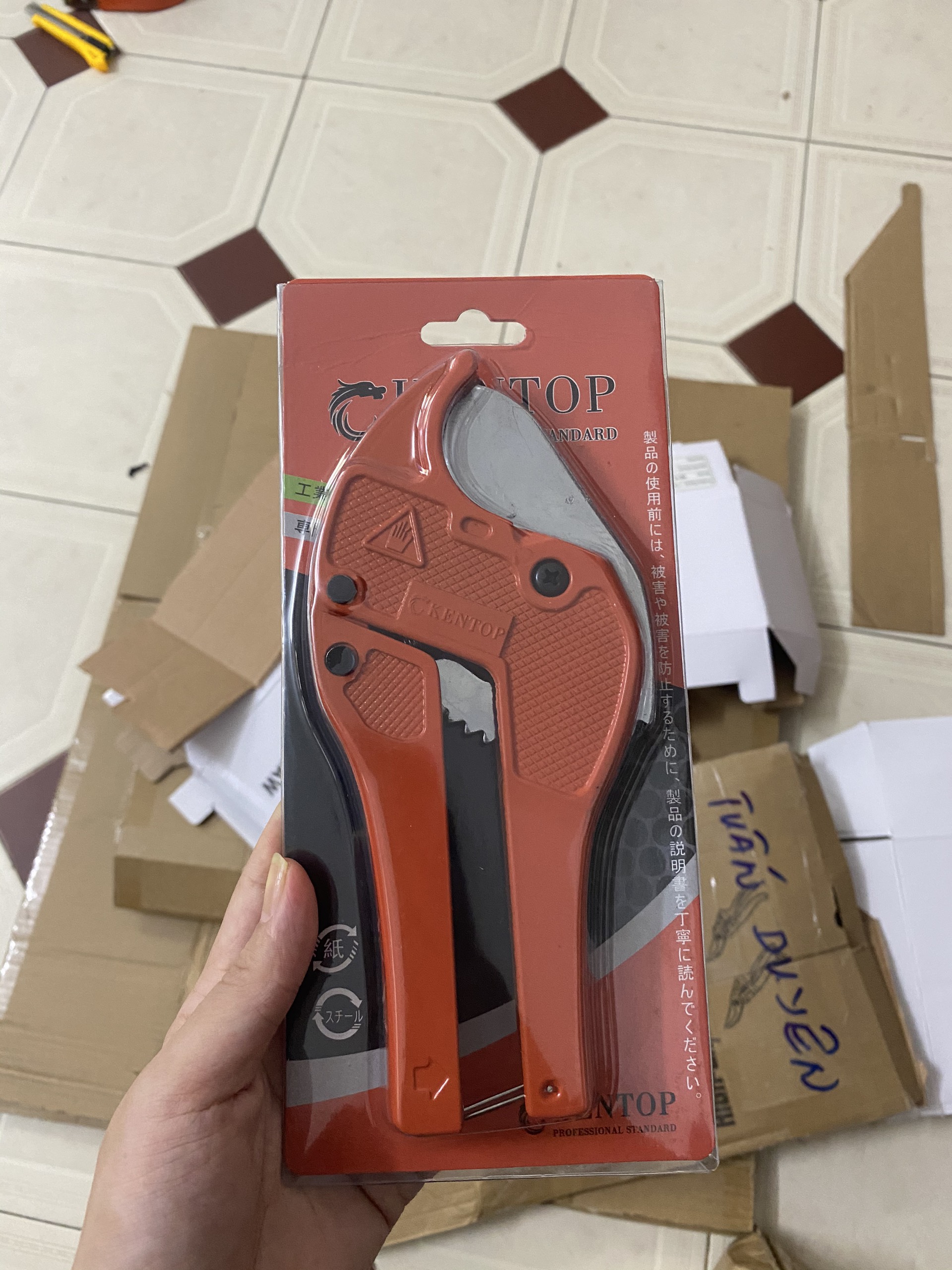 kéo cắt ống nhựa cao cấp