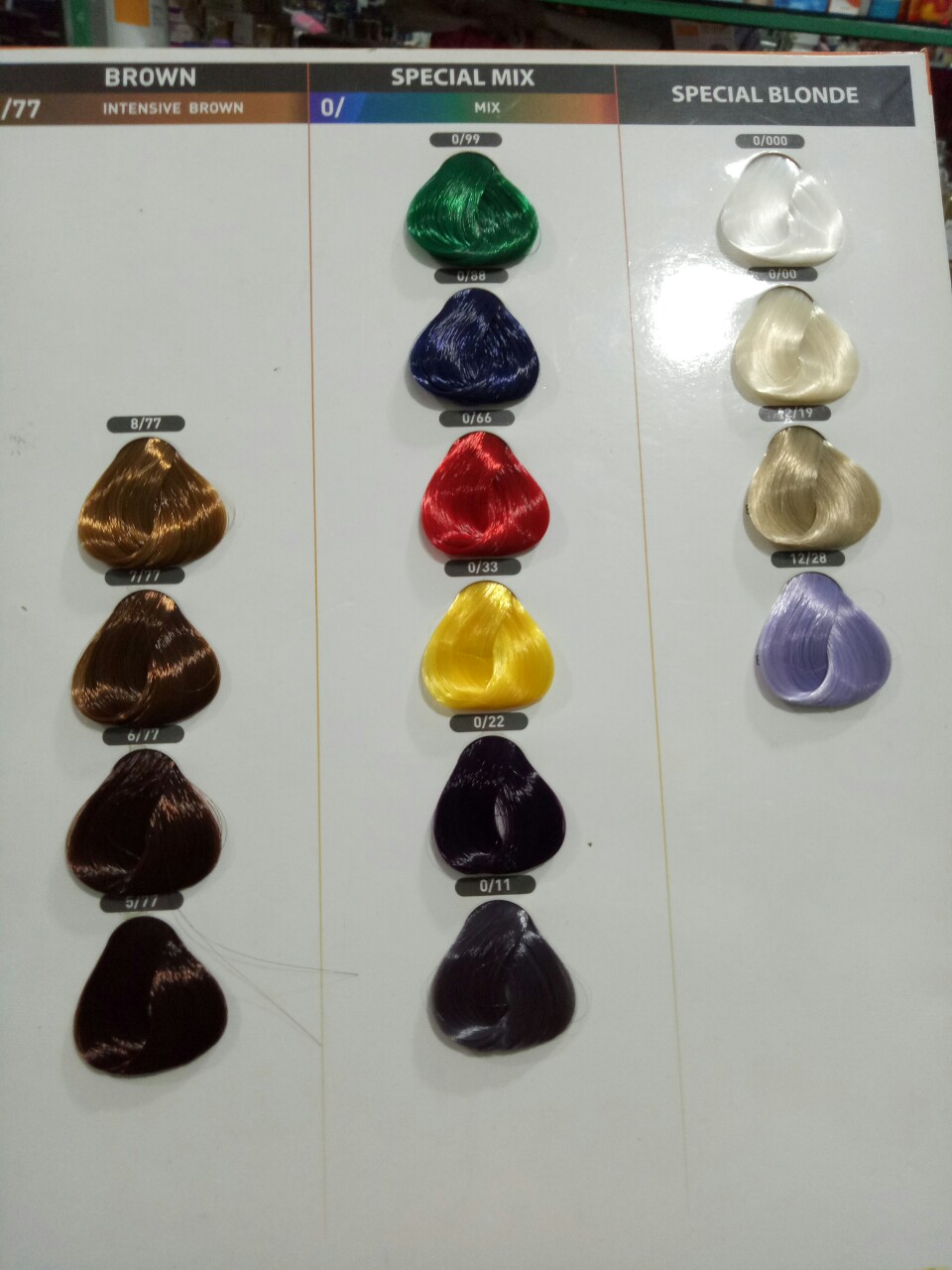 KEM NHUỘM TÓC HAIR COLOR CREAM