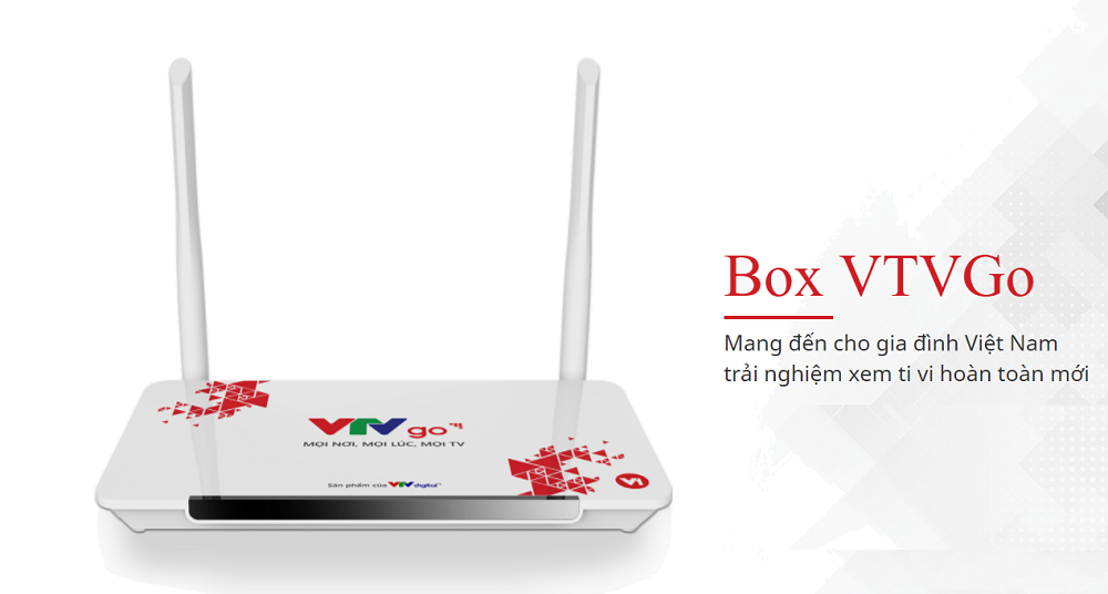 Android TV box VTVgo V1 chính hãng model 2018