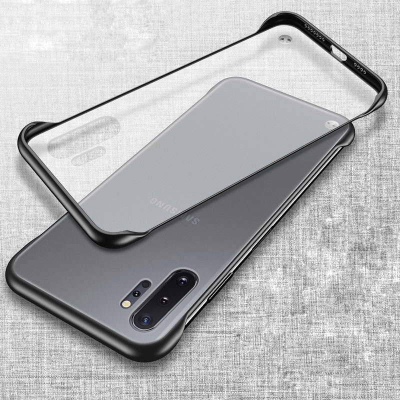 ỐP LƯNG SAMSUNG NOTE 10 PLUS NHÁM MỜ NỬA CẠNH SIÊU MỎNG