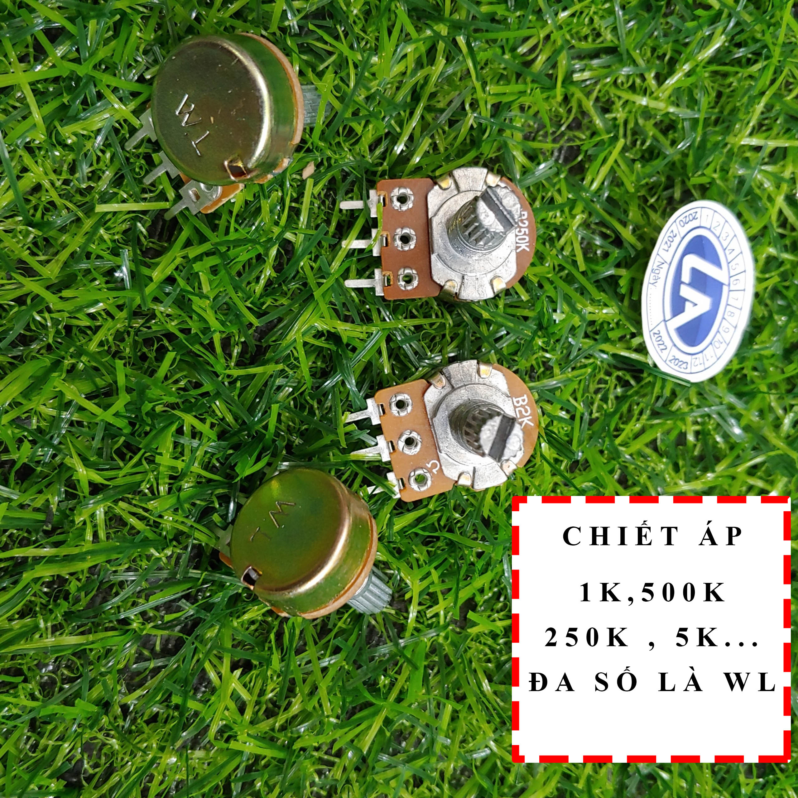 Chiết Áp Ampli Chiết Áp Loa Kéo (Có Bi Nấc ) Combo10 Chiếc