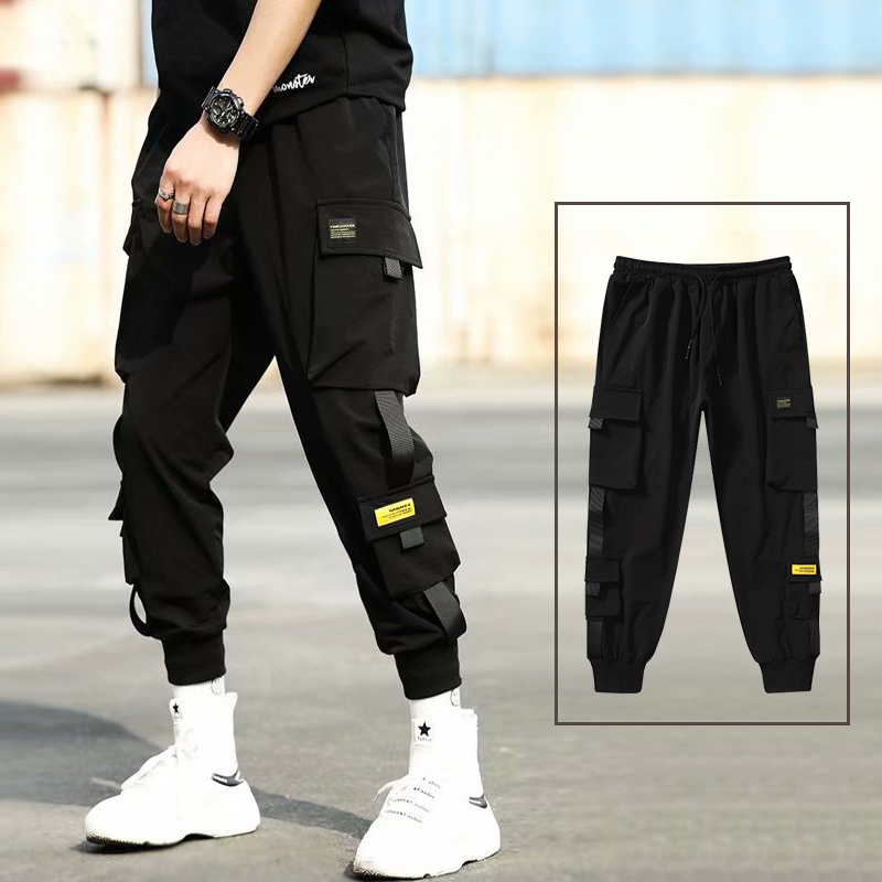 Quần Jogger Túi Hộp Nam Nối Dây Độc Đáo Kiểu Dáng Hàn Quốc Cá Tính Thời Trang FORHIMCS2 JOGGER NAM 9000055