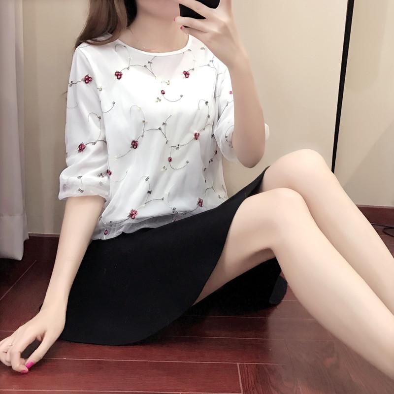 [HCM]Áo Kiểu Nữ Ren Hoa Thêu Đẹp