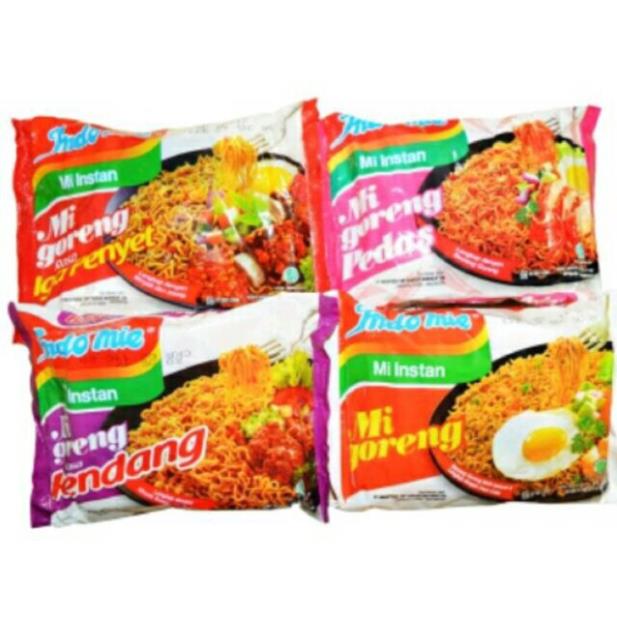 MÌ TRỘN INDOMIE 4 VỊ ( 1 GÓI)