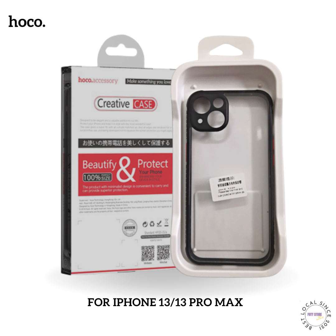 [ IPHONE 13 | 13 PRO MAX ] ỐP SILICON TRONG SUỐT CHÍNH HÃNG HOCO