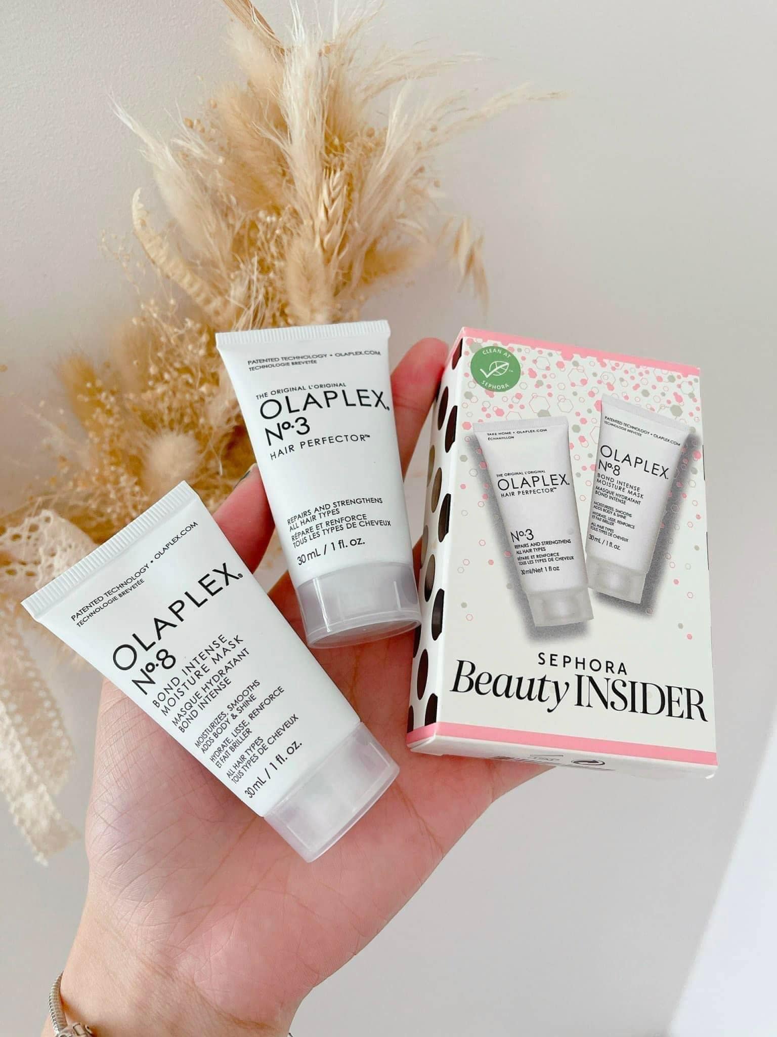 Set dưỡng tóc olaplex phục hồi tóc chuyên nghiệp mini sephora usa
