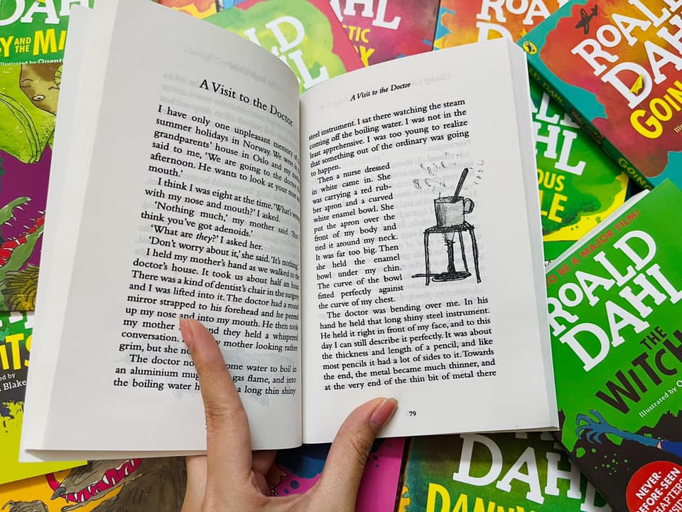 Roald Dahl Colour Edition - 18q | Nhập Khẩu (Full Color)