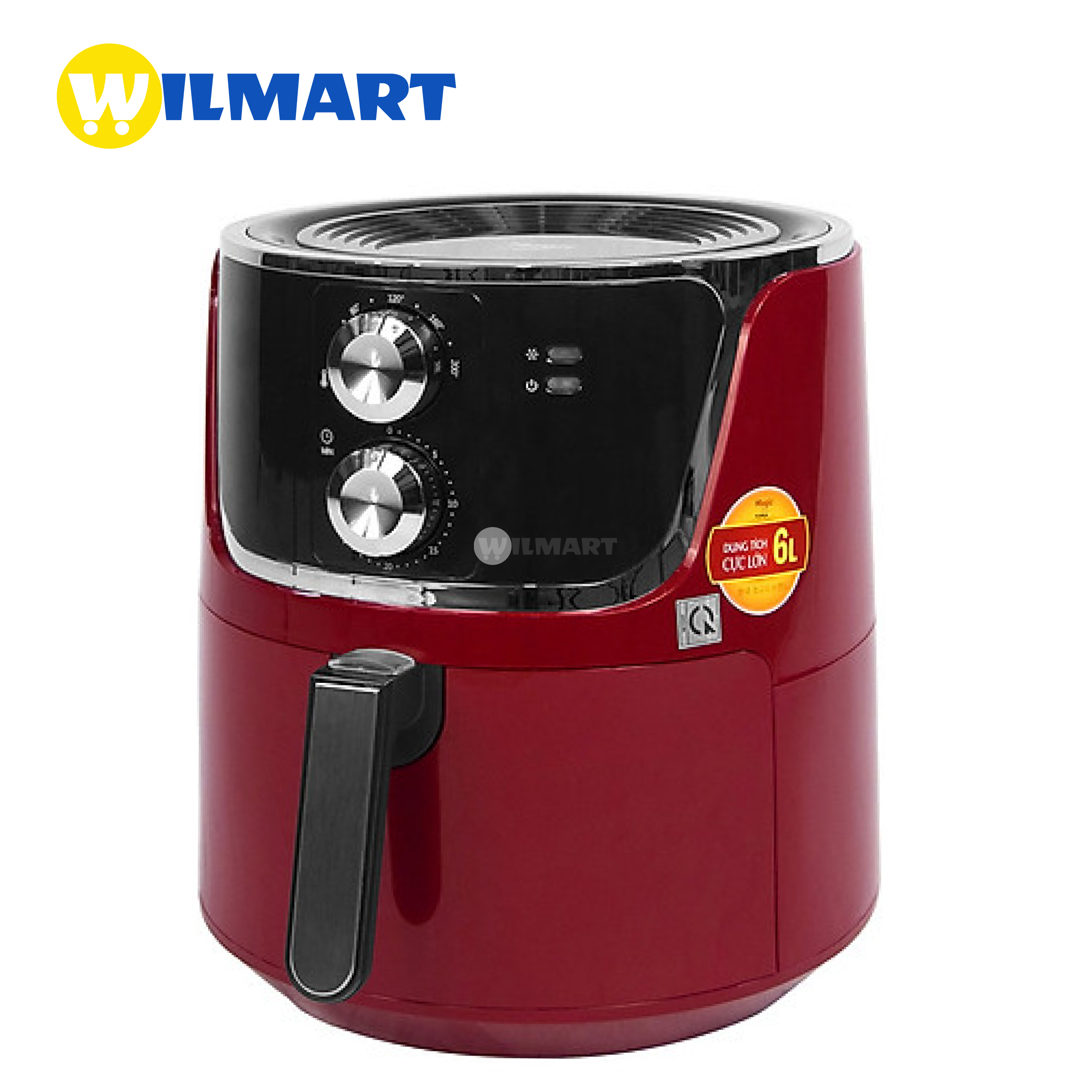 Nồi chiên không dầu Magic Korea A801 6 lít - Đỏ đô