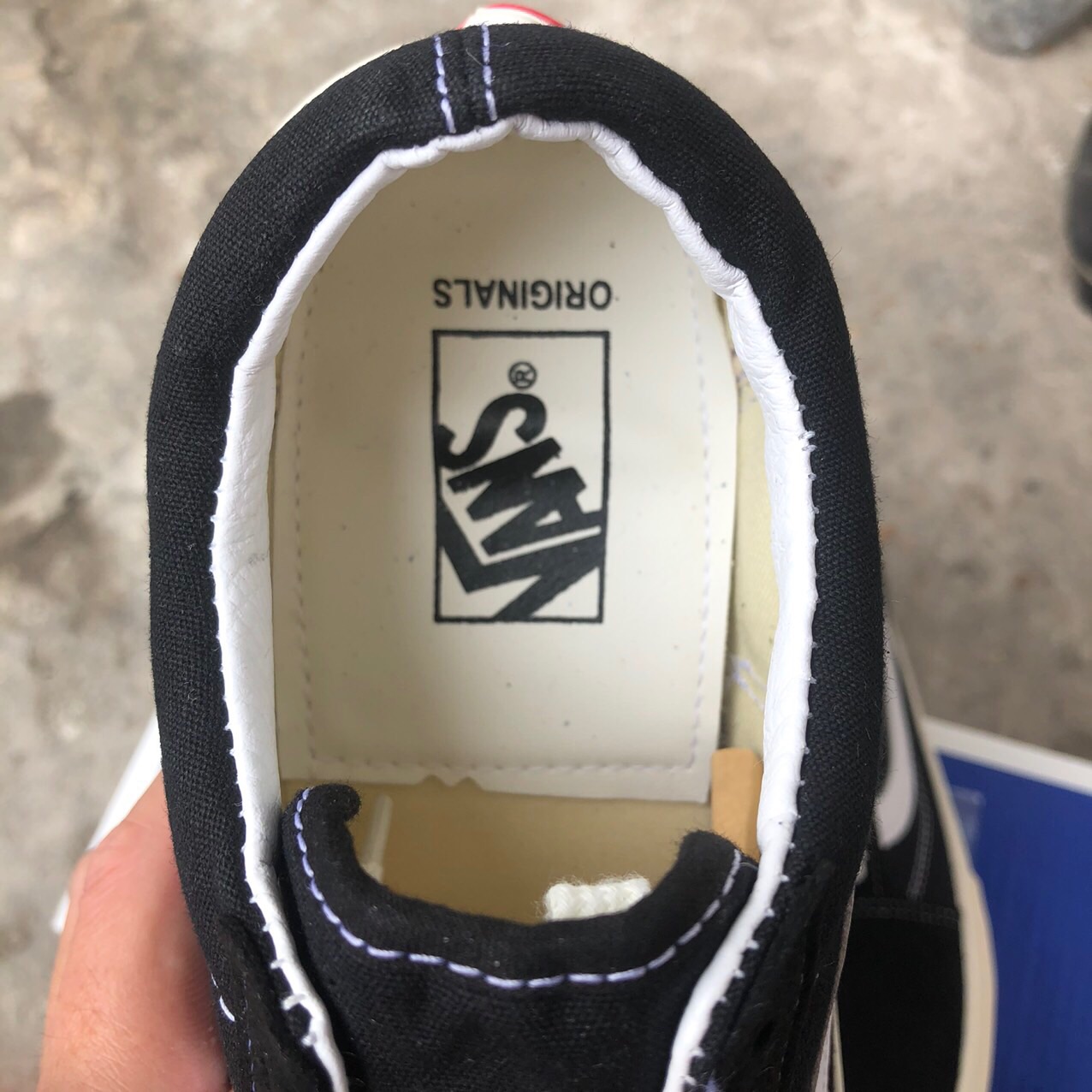 GIÀY VANS VAULT ĐEN (Full box, Bill)