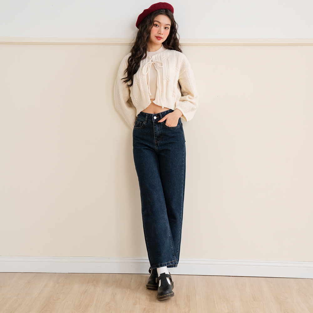 BLEUBIRD Quần jeans suông Klein Jeans