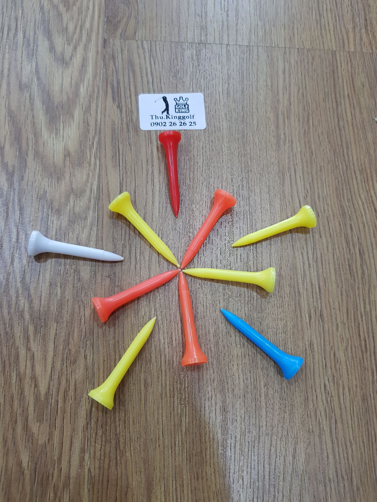 Tee Golf Nhựa Ngắn (set 3 gói)